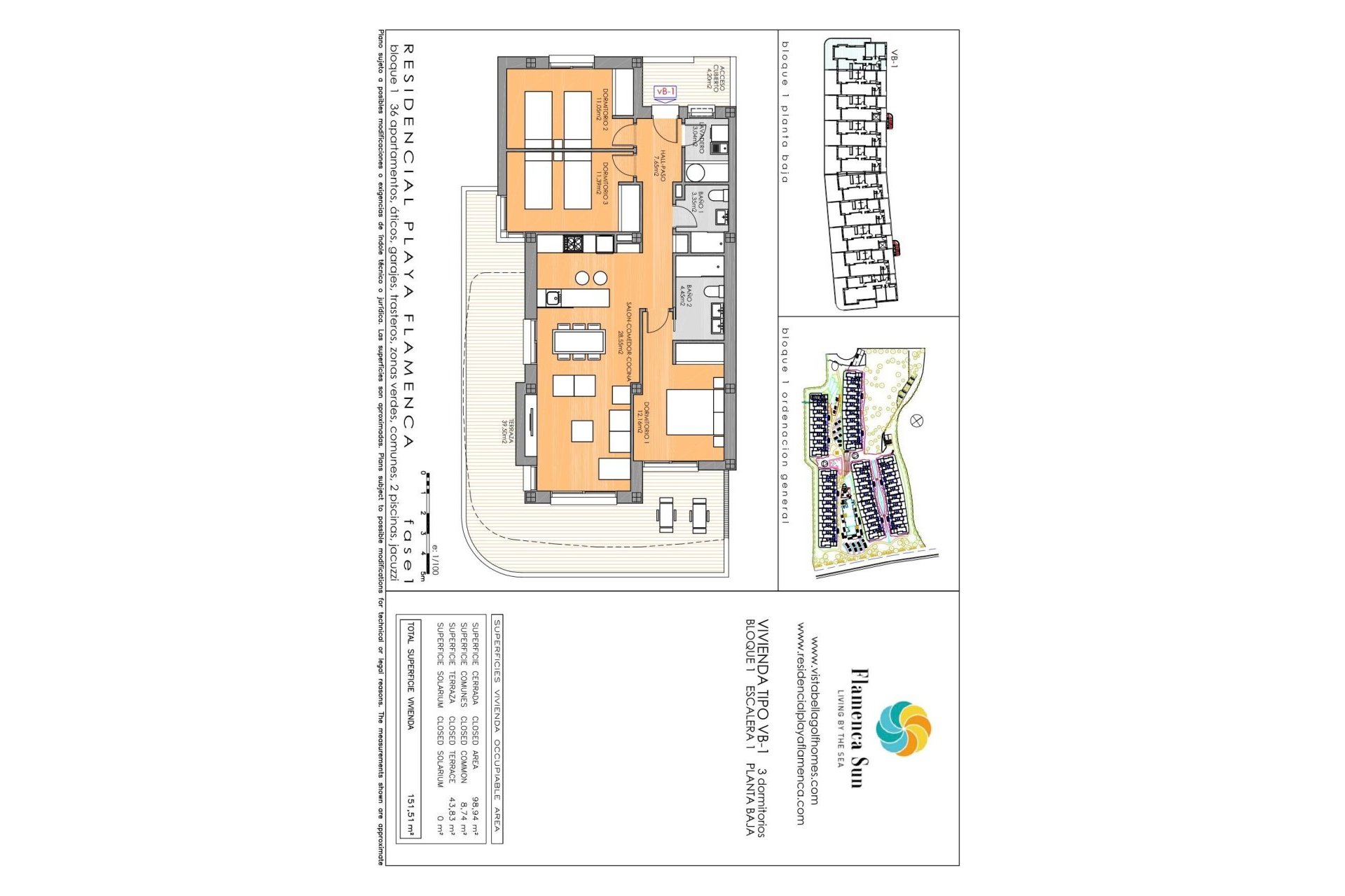 Herverkoop - Appartement -
Orihuela Costa - Playa Flamenca
