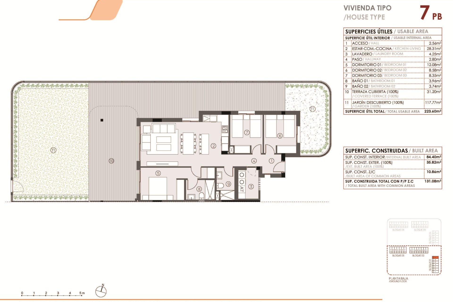 Neue Gebäude - Bungalow -
Torrevieja - La siesta