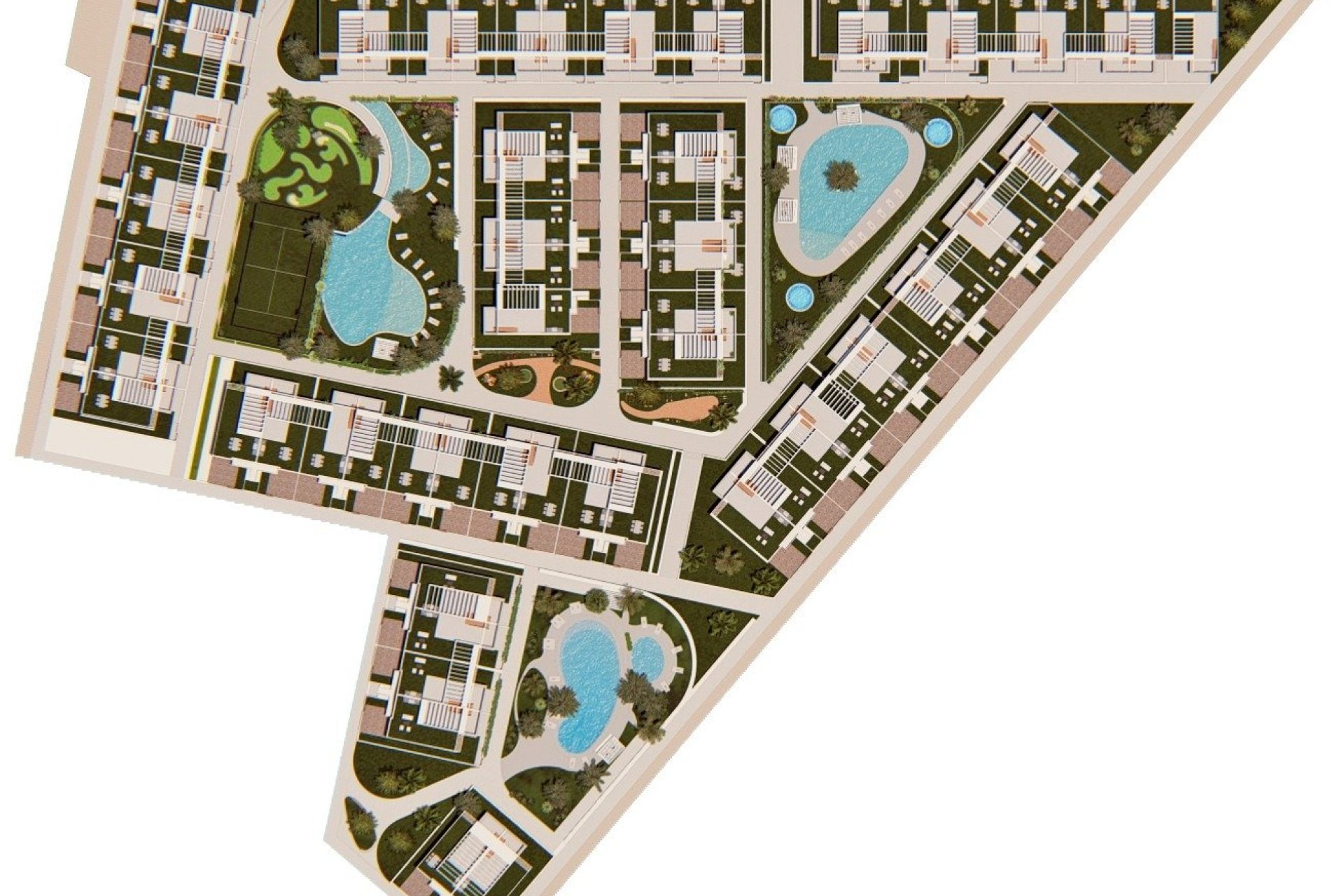 Neue Gebäude - Bungalow -
Torrevieja - Los balcones