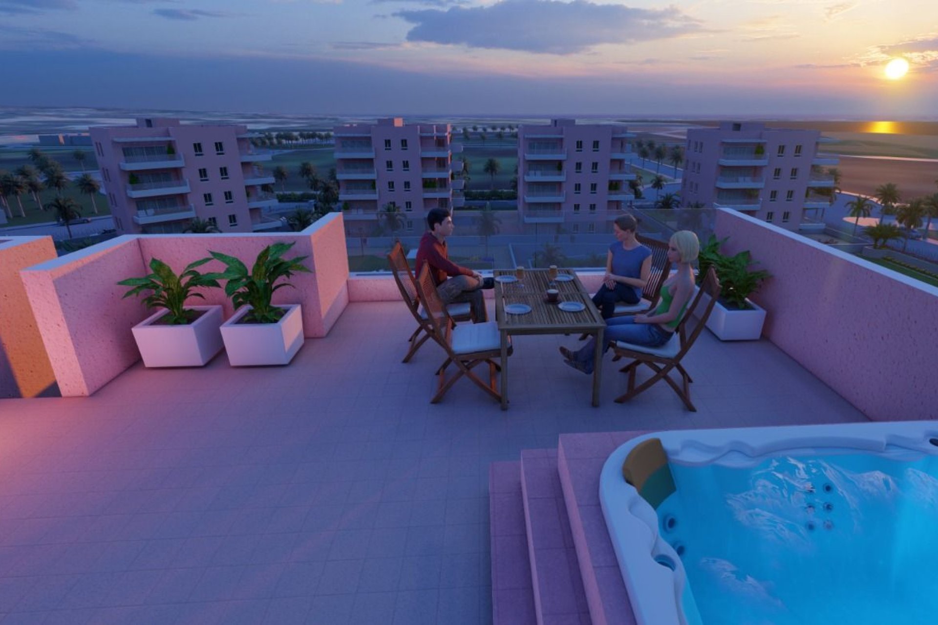Neue Gebäude - Penthouse -
Guardamar del Segura - EL RASO