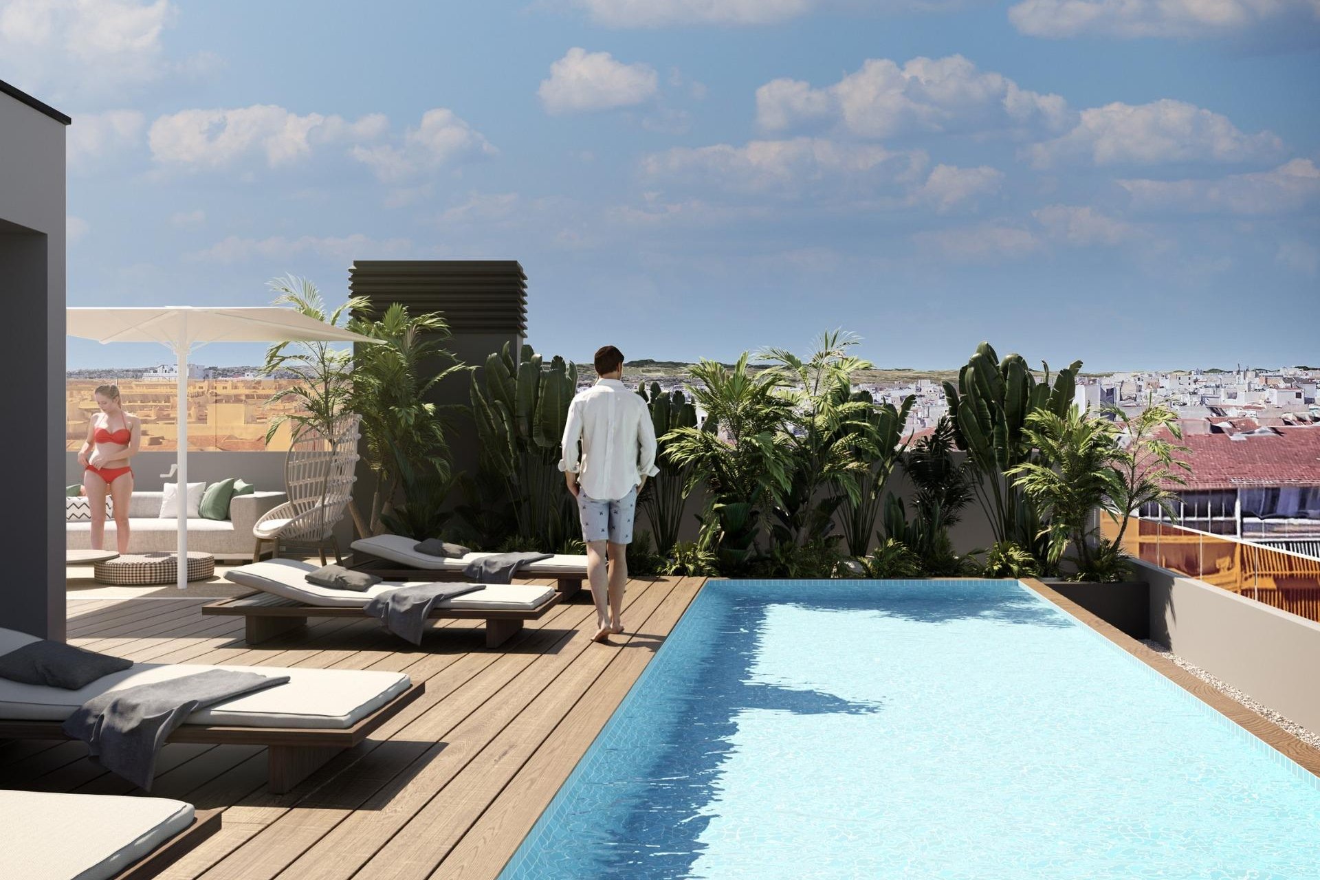 Neue Gebäude - Penthouse -
Torrevieja - Centro