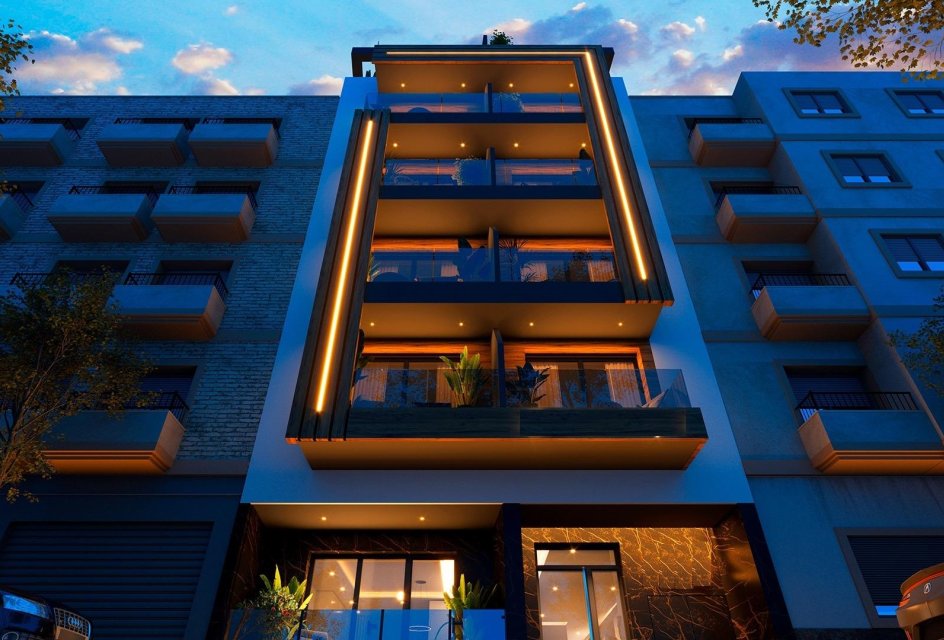 Neue Gebäude - Penthouse -
Torrevieja - Playa del Cura