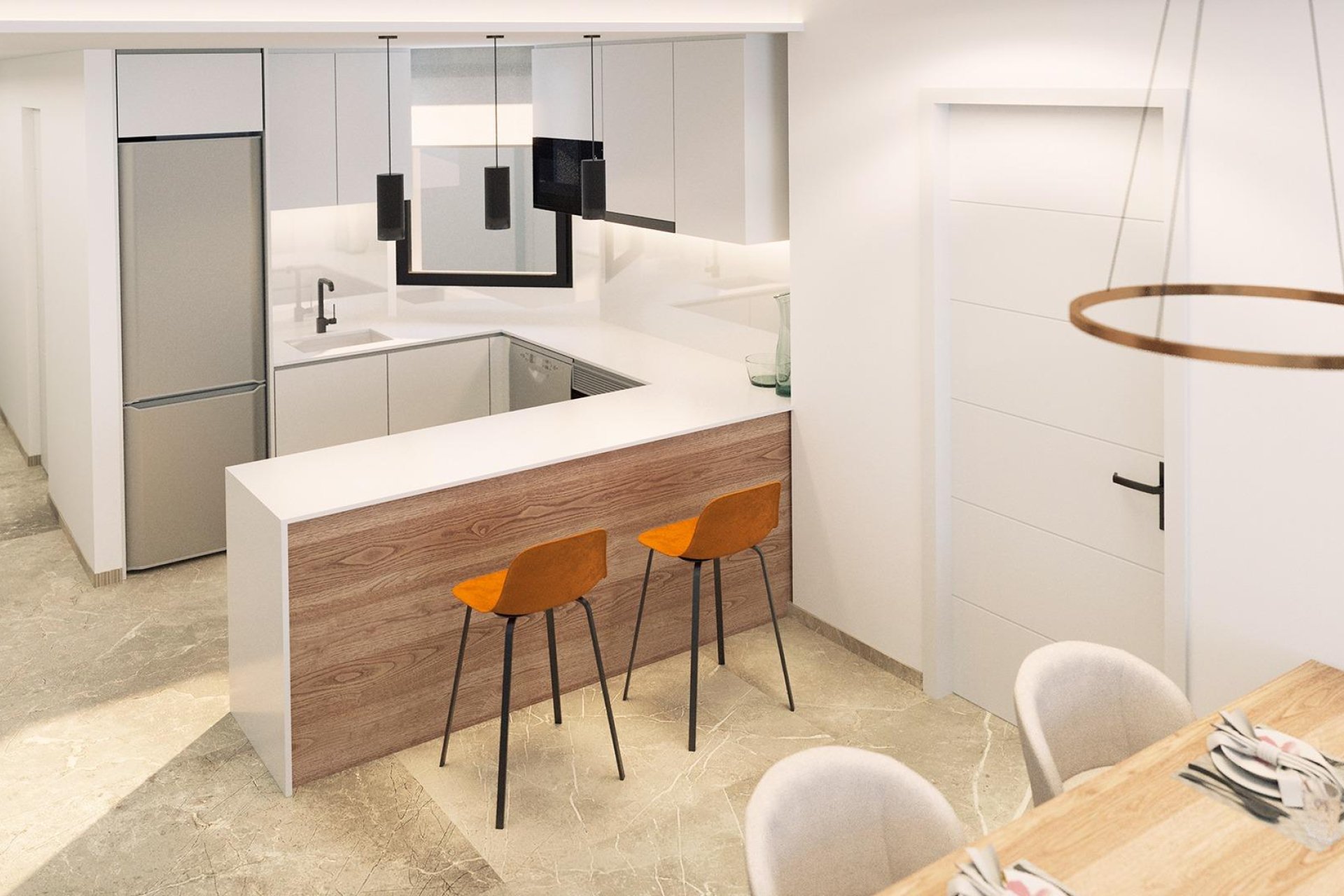 Neue Gebäude - Penthouse -
Torrevieja - Playa del Cura