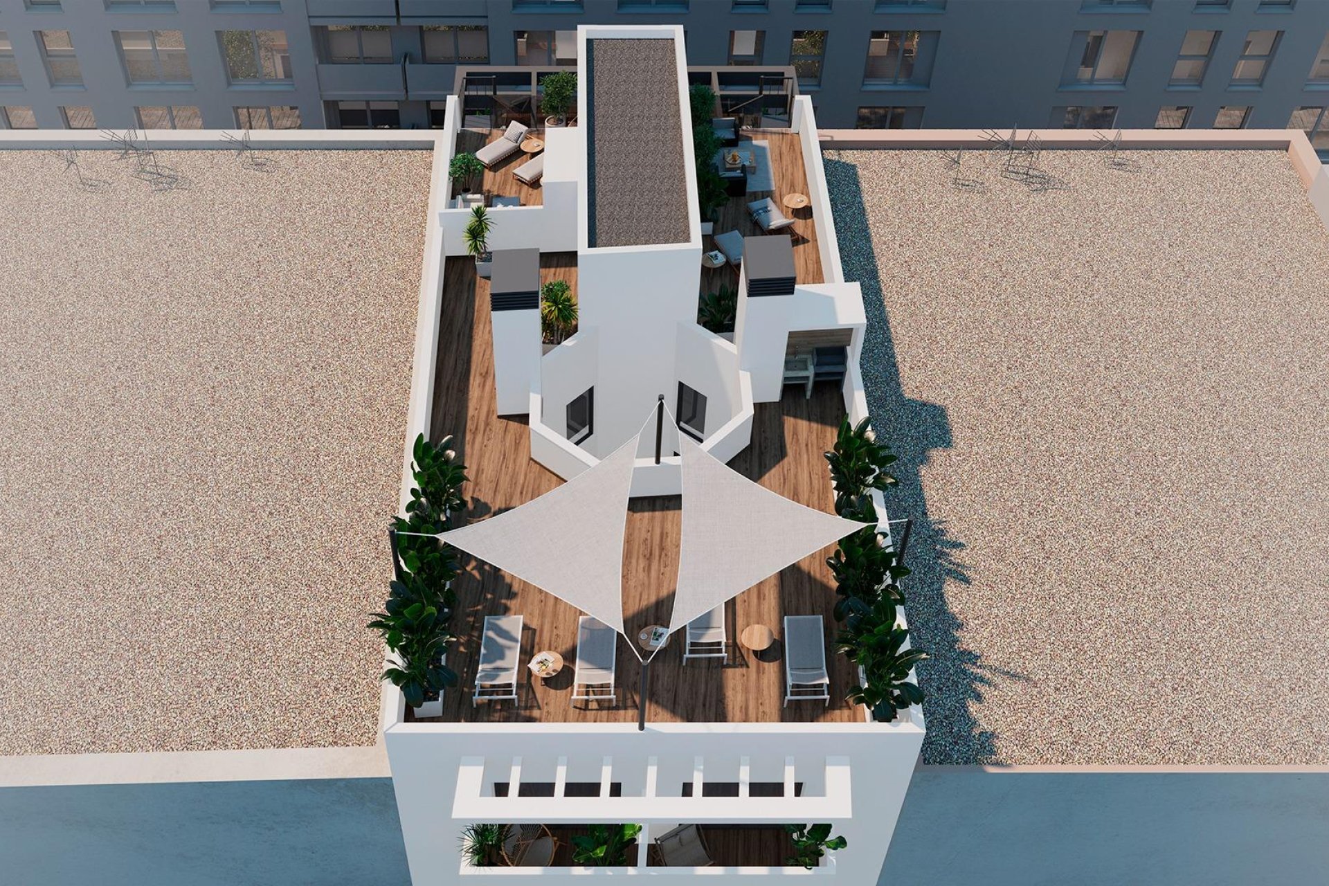 Neue Gebäude - Penthouse -
Torrevieja - Playa del Cura