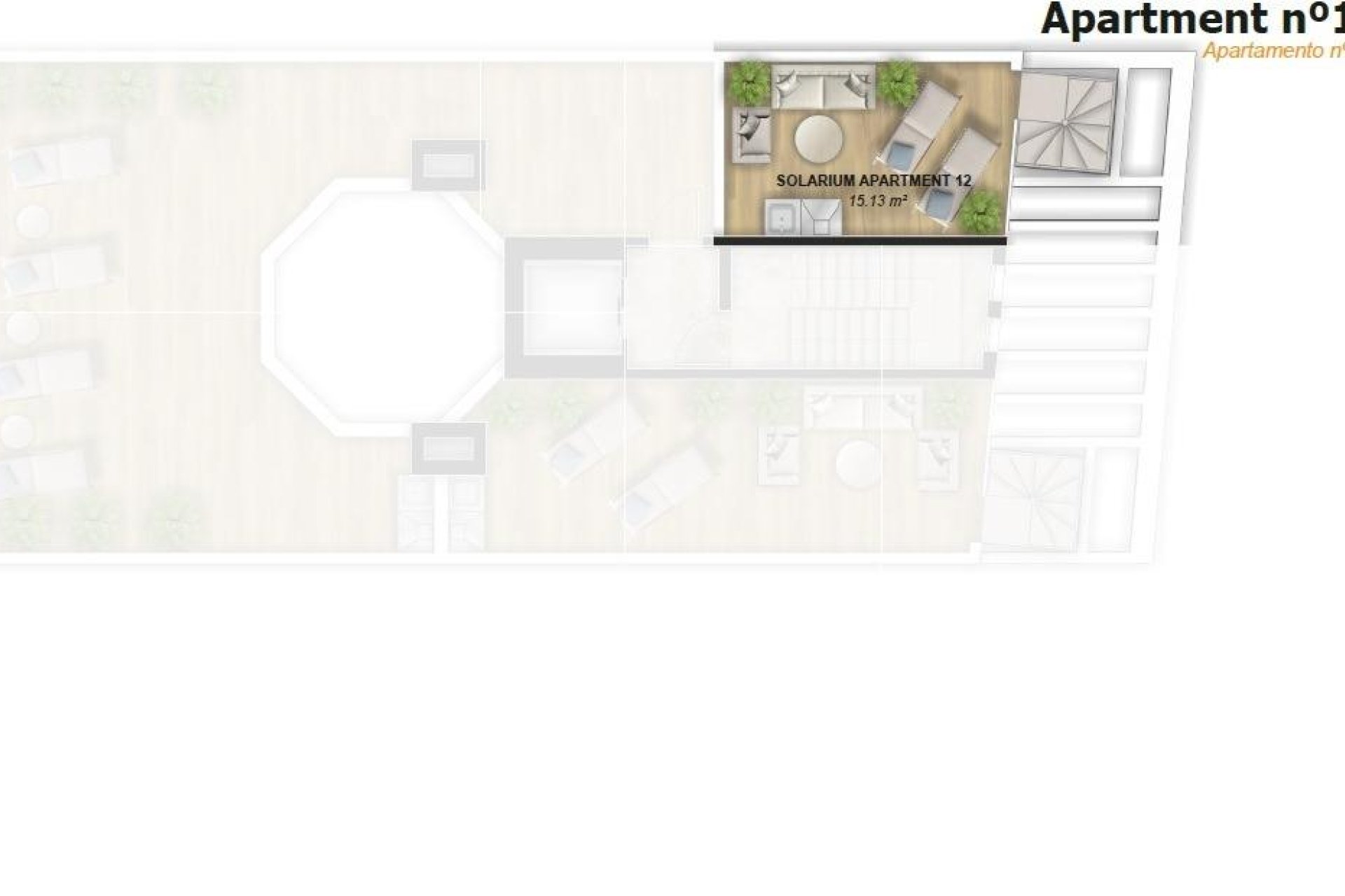 Neue Gebäude - Penthouse -
Torrevieja - Playa del Cura