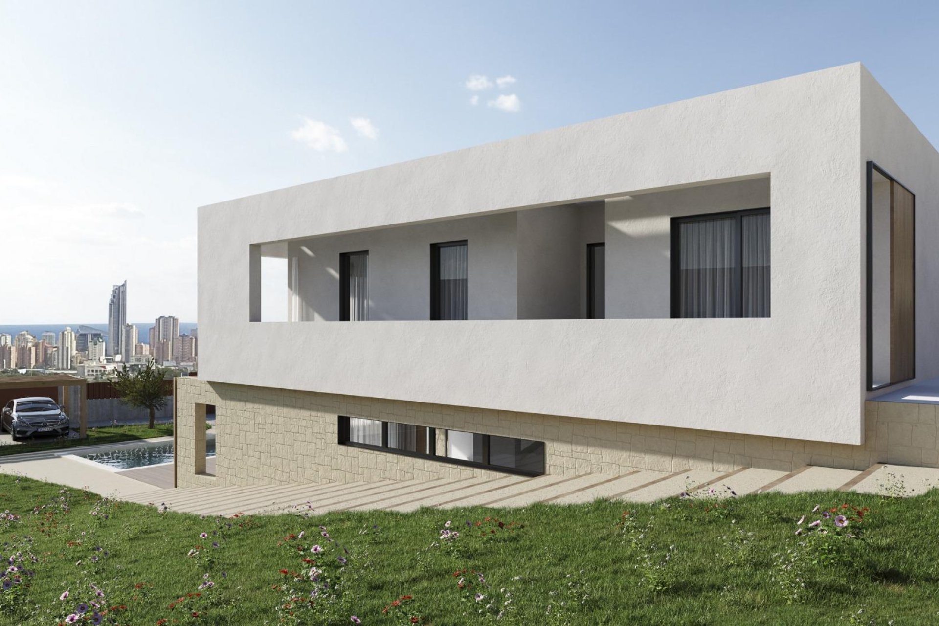 Neue Gebäude - Villa -
Finestrat - Campana garden