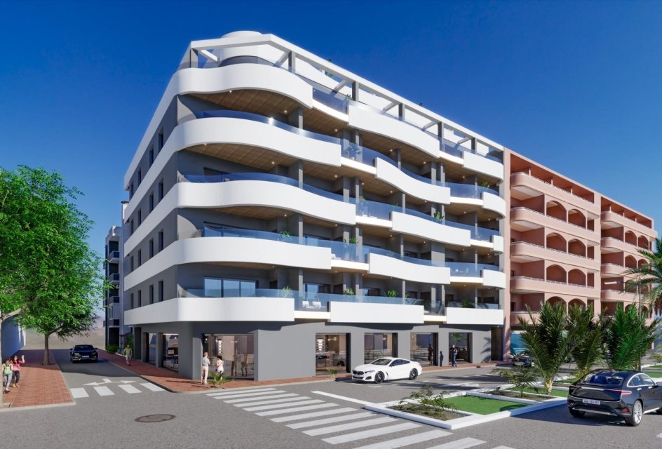Neue Gebäude - Wohnung -
Torrevieja - Habaneras