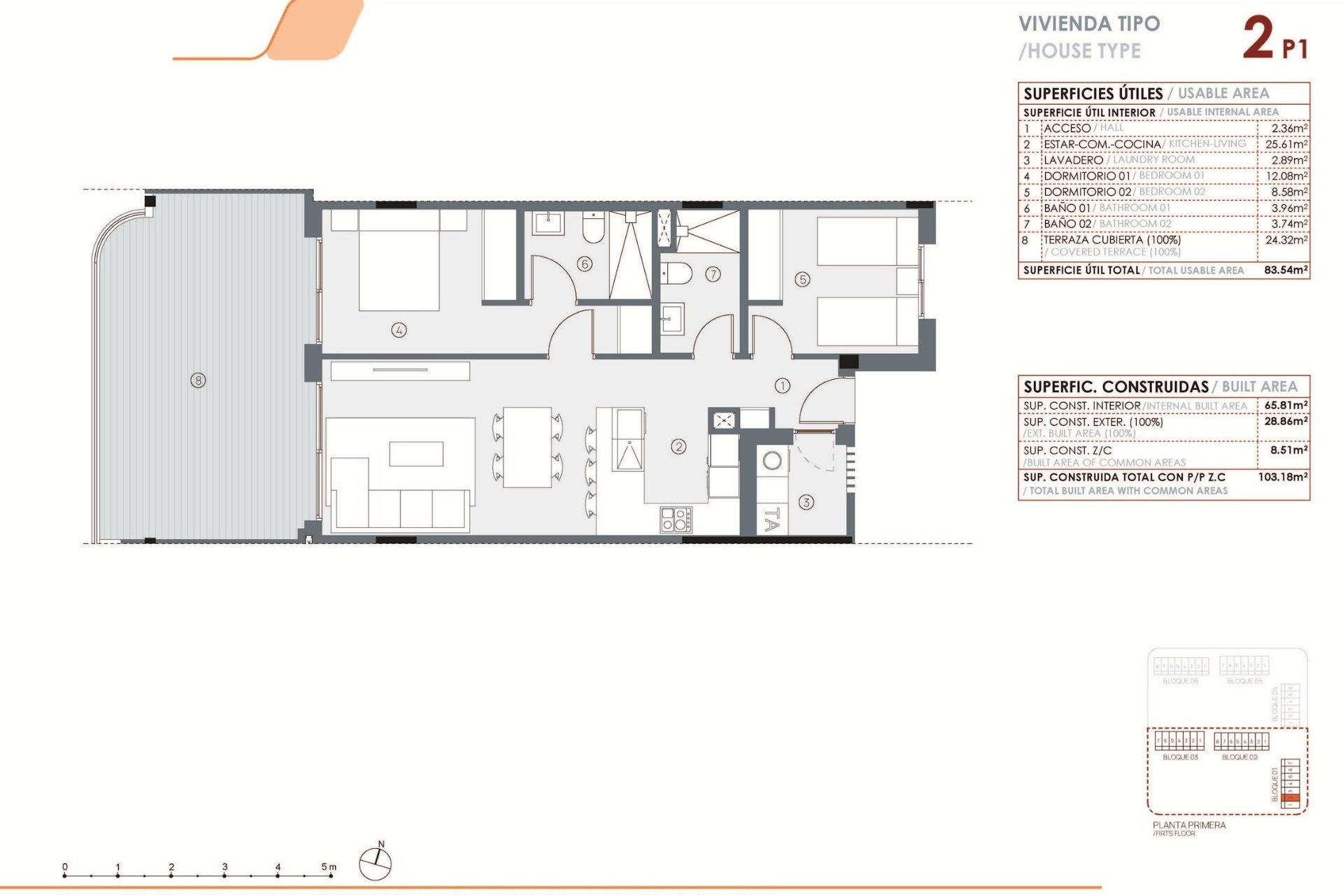 Neue Gebäude - Wohnung -
Torrevieja - La siesta