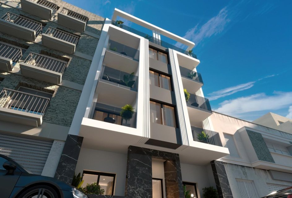 New Build - Apartment -
Torrevieja - Las Piscinas Naturales