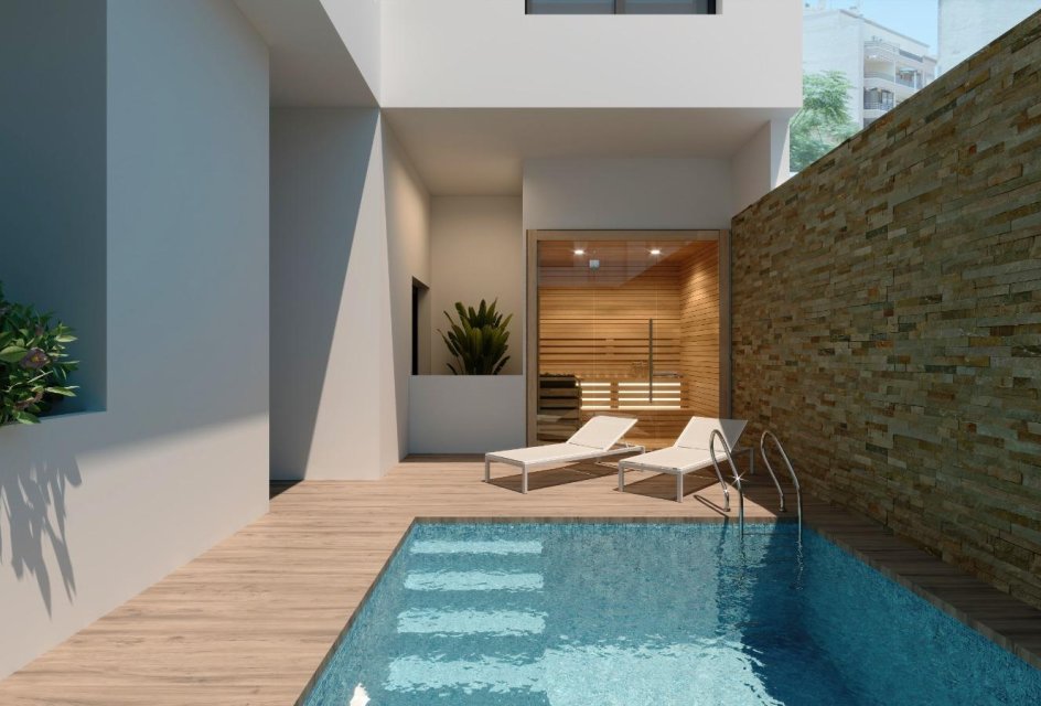 New Build - Apartment -
Torrevieja - Las Piscinas Naturales