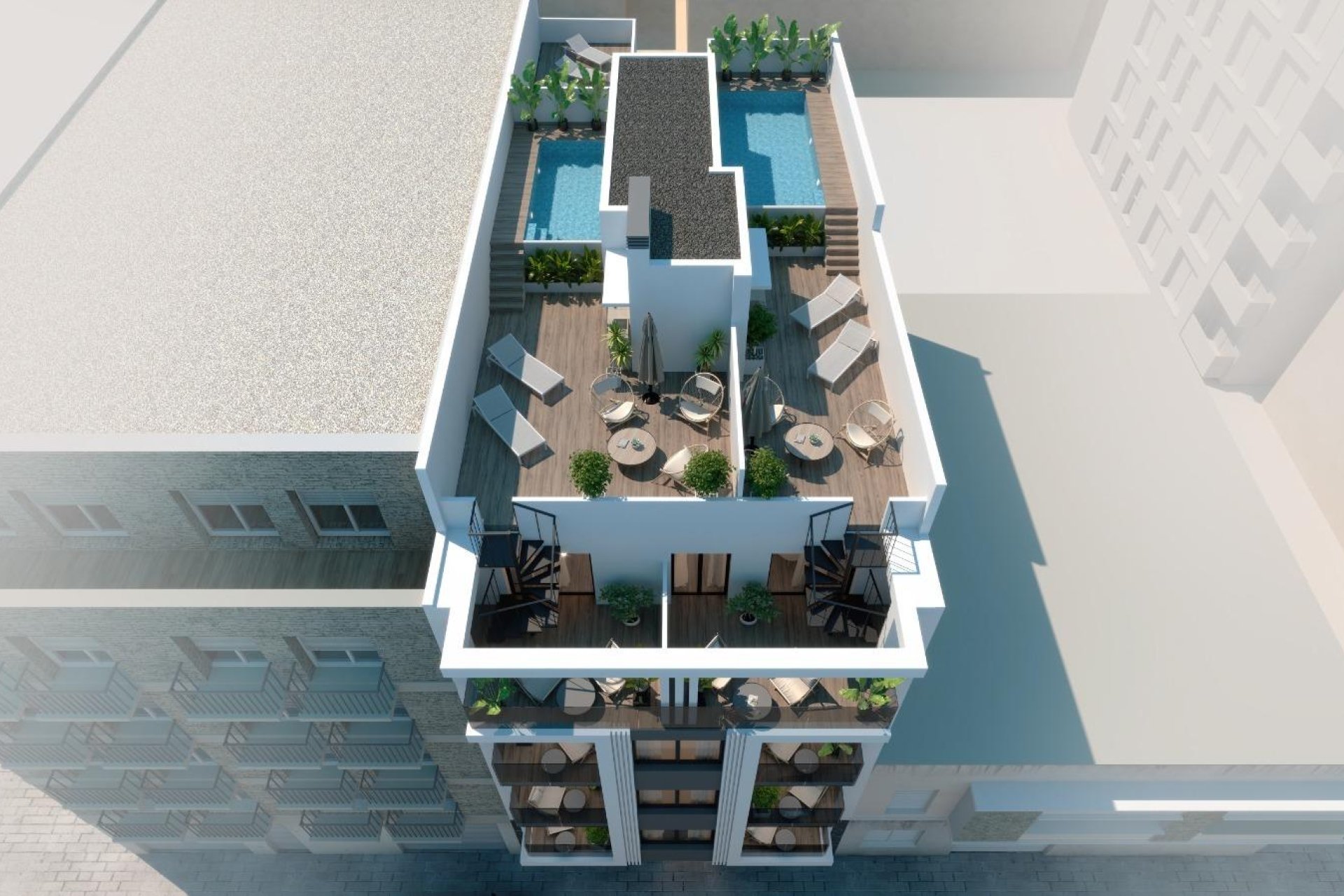 New Build - Apartment -
Torrevieja - Las Piscinas Naturales