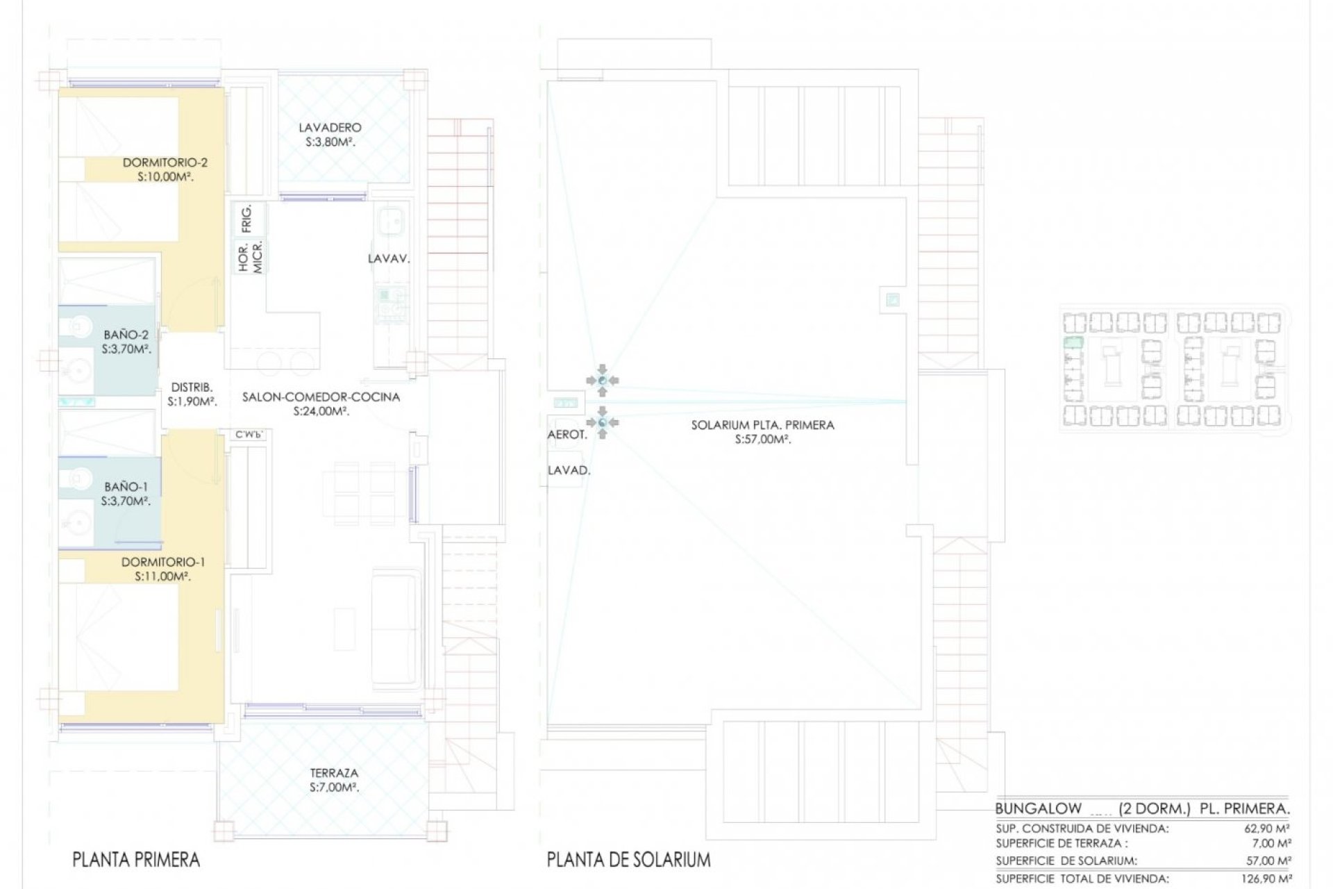 New Build - Bungalow -
Torrevieja - Los balcones