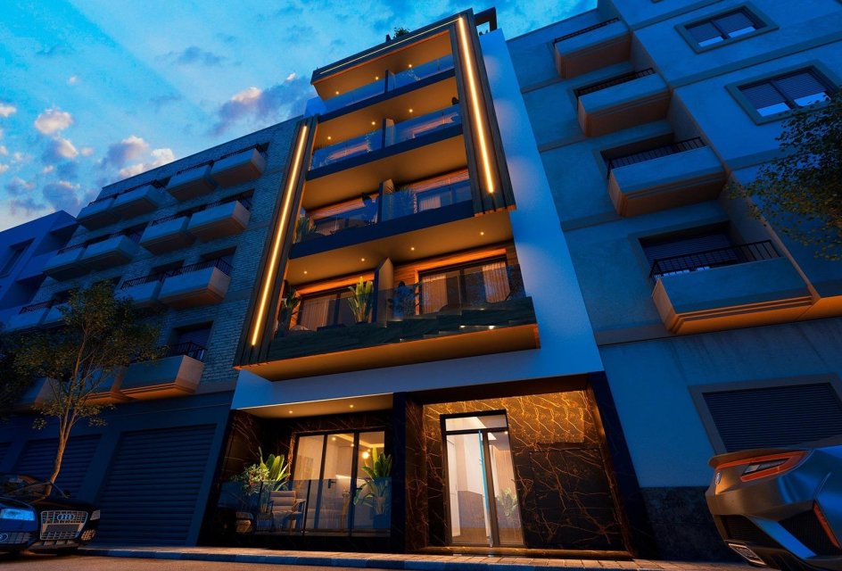 Nieuwbouw Woningen - Appartement -
Torrevieja - Playa del Cura