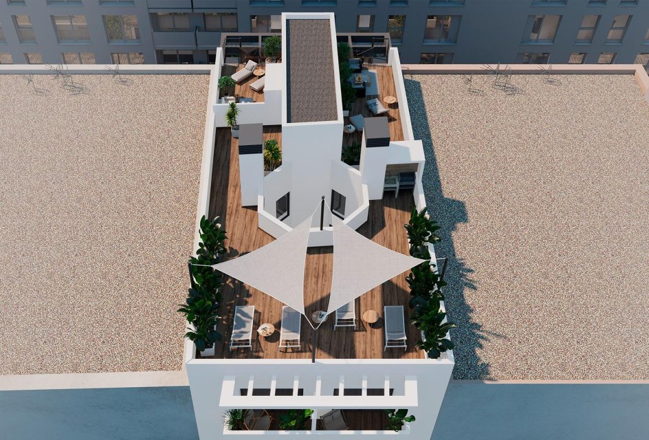 Nieuwbouw Woningen - Appartement -
Torrevieja - Playa del Cura