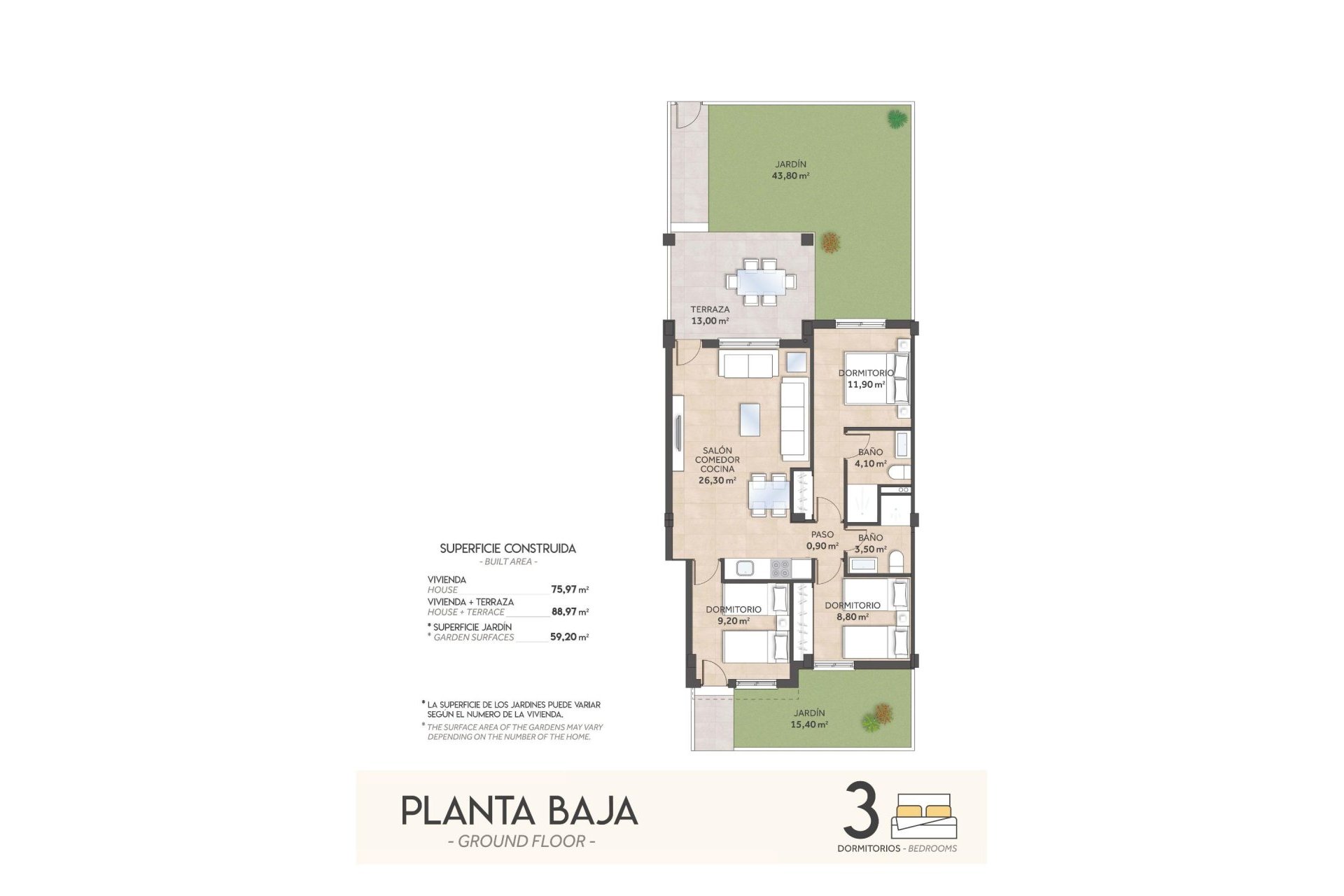 Nieuwbouw Woningen - Bungalow -
San Miguel de Salinas - Residencial los flamencos