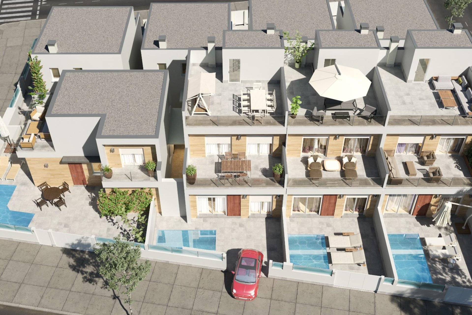 Nieuwbouw Woningen - Herenhuis -
San Pedro del Pinatar - Las esperanzas