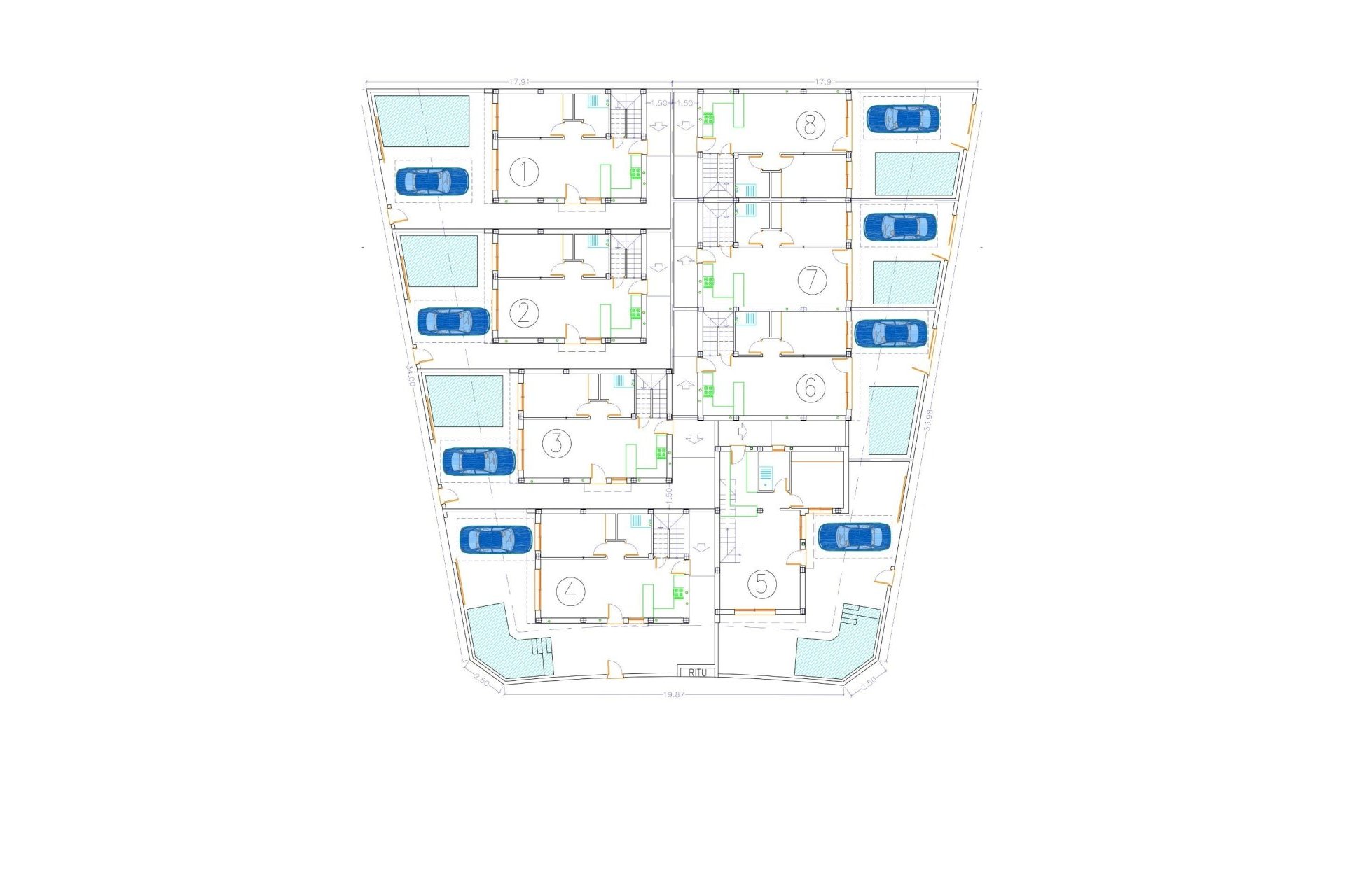 Nieuwbouw Woningen - Herenhuis -
San Pedro del Pinatar - Las esperanzas