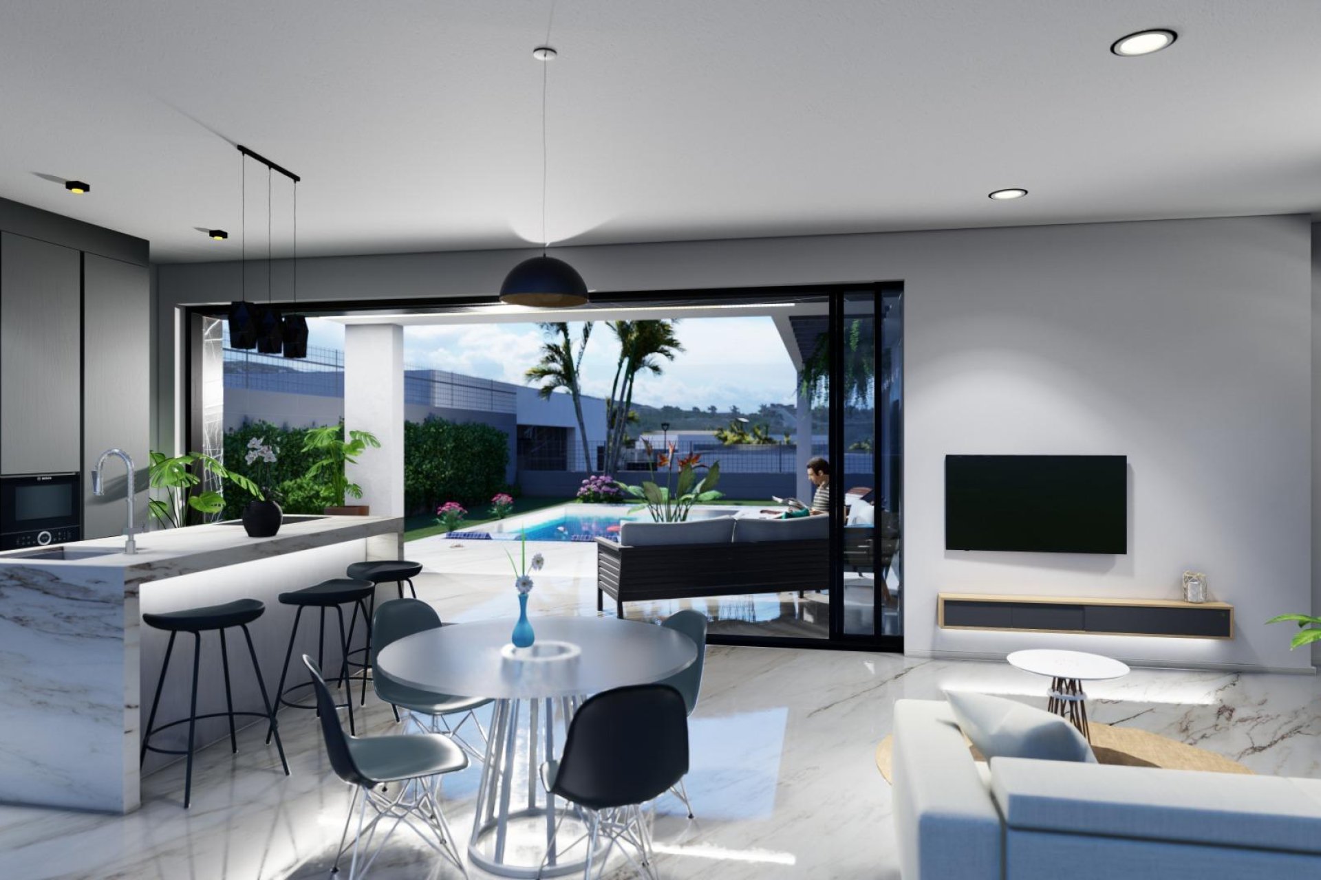 Nieuwbouw Woningen - Villa -
Algorfa - La finca golf