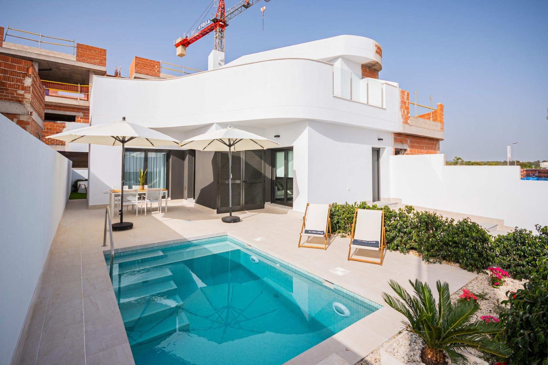 Nouvelle construction - Maison de ville -
Torrevieja - Lago jardin
