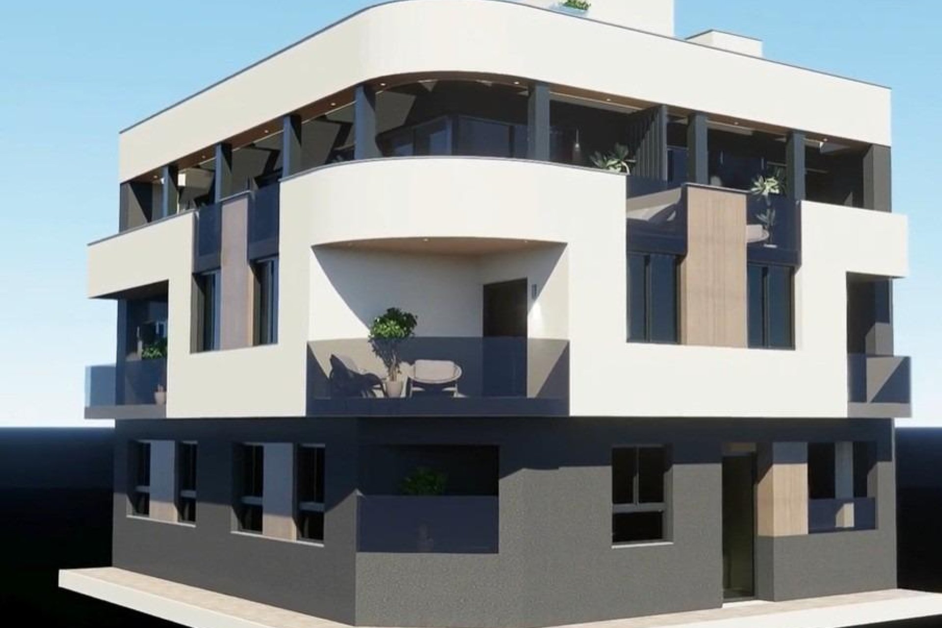 Nowy budynek - Daszek -
Torrevieja - Centro