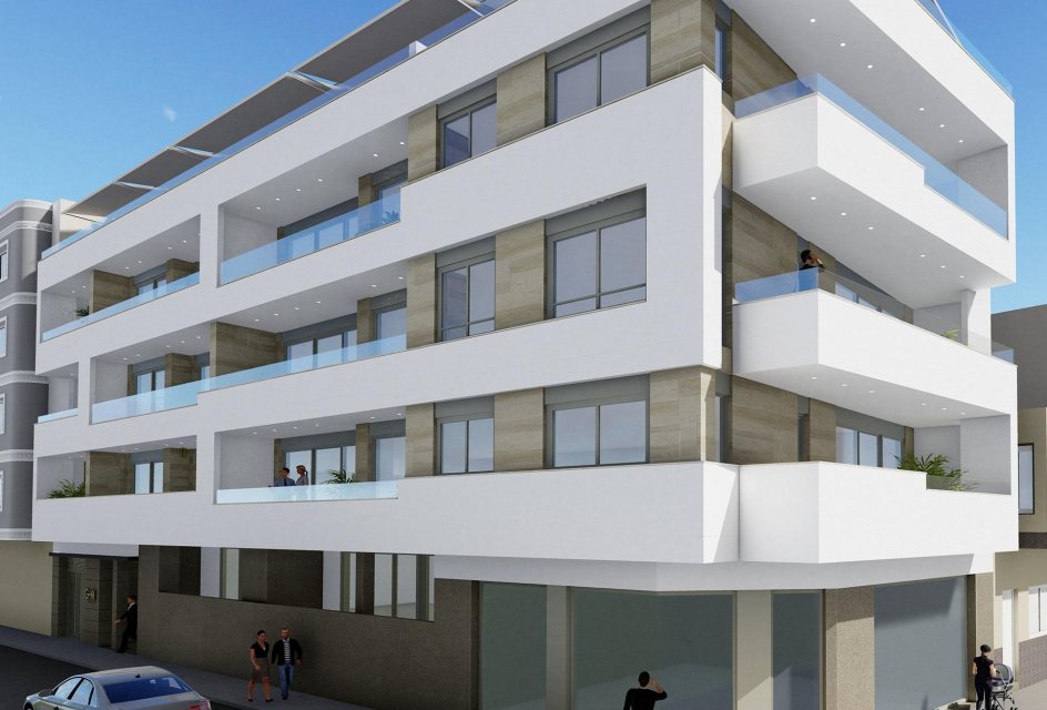 Nowy budynek - Daszek -
Torrevieja - Playa del Cura