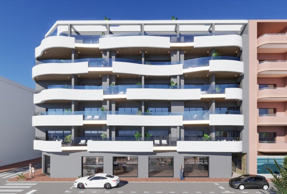 Nowy budynek - Mieszkanie w bloku -
Torrevieja - Habaneras