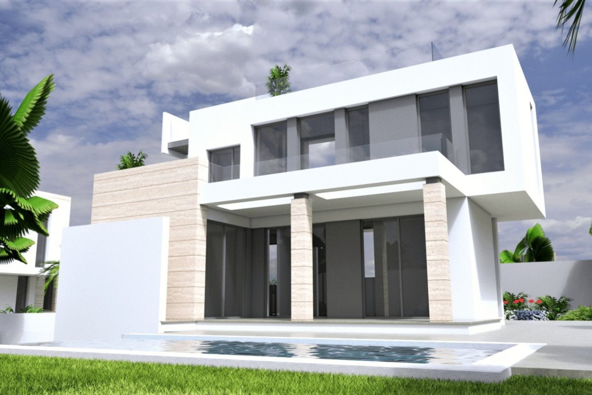 Nowy budynek - Villa -
Torrevieja - Aguas nuevas 1