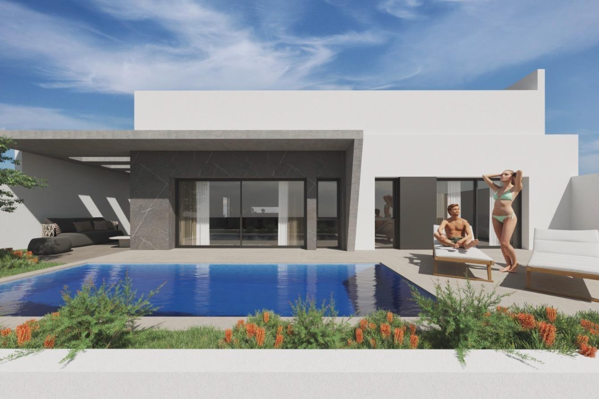 Nowy budynek - Villa -
Torrevieja - Parque Acuático - Sector 25