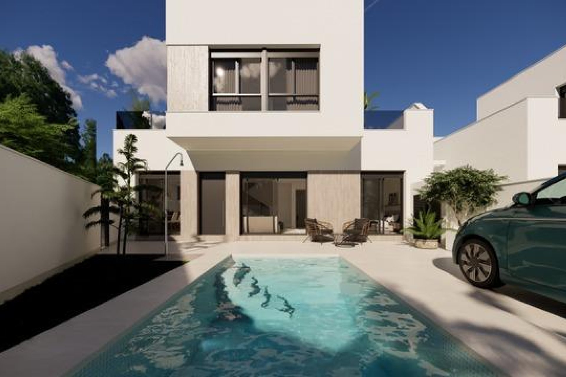 Nybyggnation - Villa -
San Fulgencio - San fulgencio pueblo