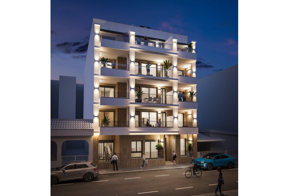 Obra nueva - Apartamento -
Torrevieja - Playa del Cura