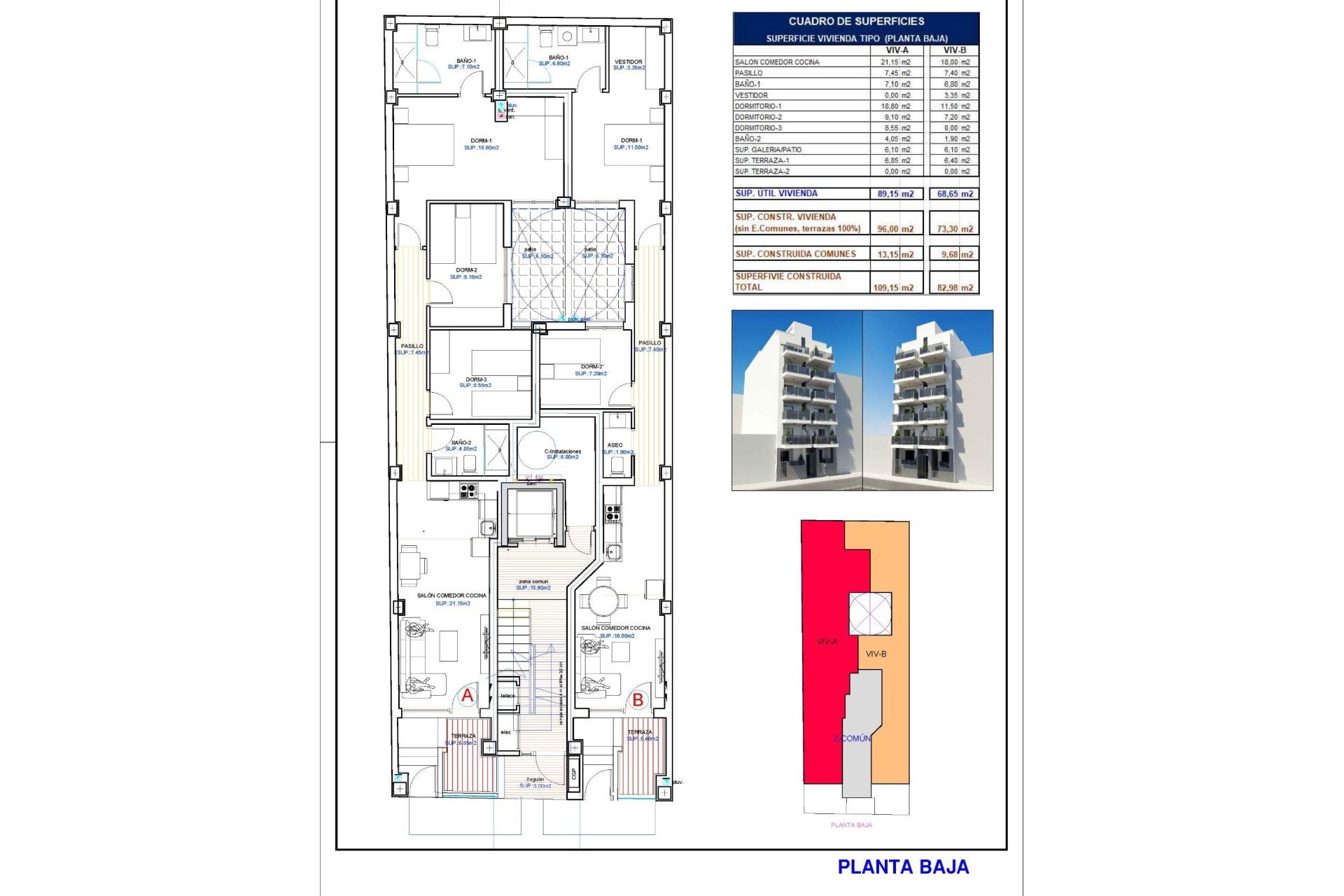 Obra nueva - Bungalow -
Torrevieja - Playa del Cura