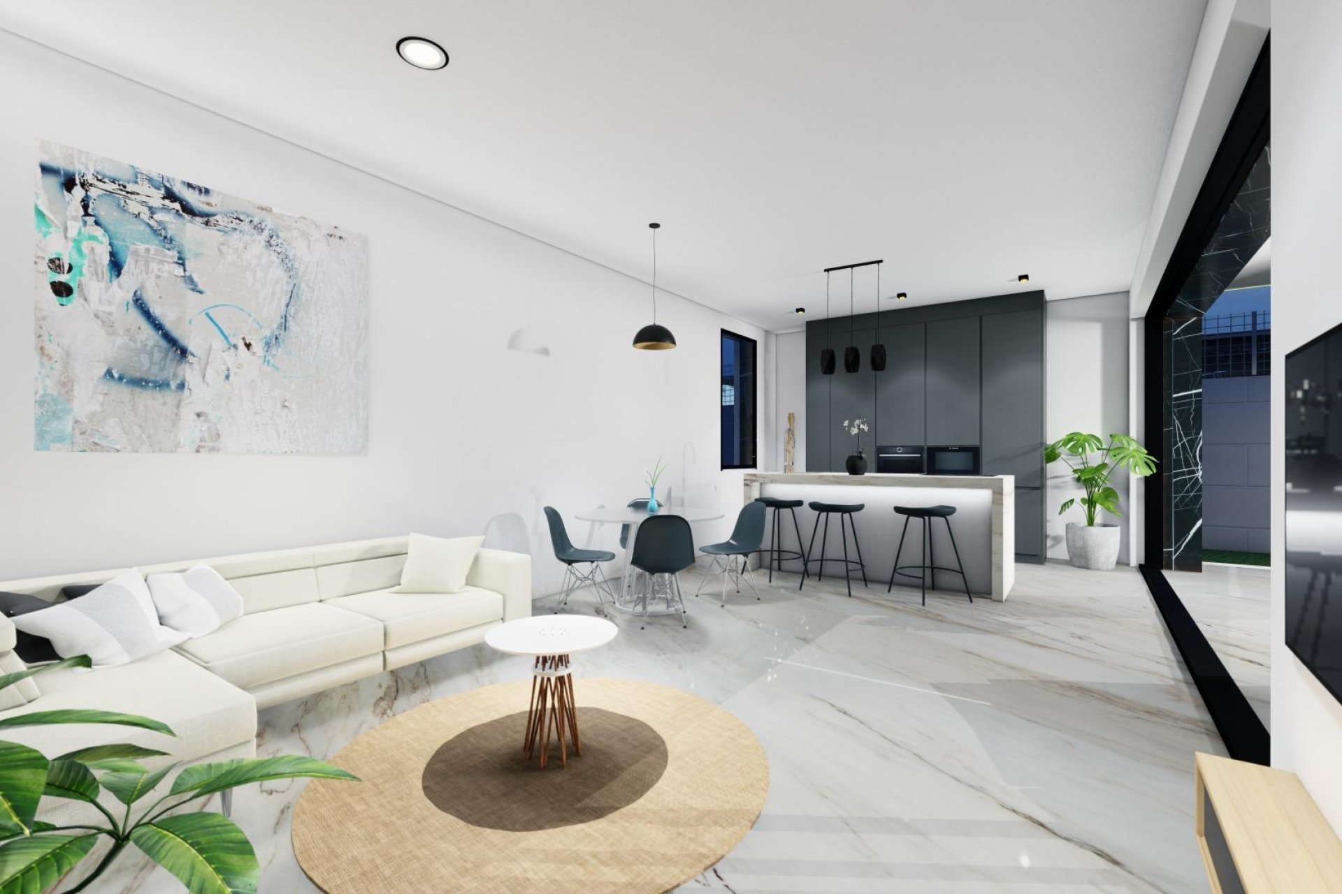 Obra nueva - Villa -
Algorfa - La finca golf