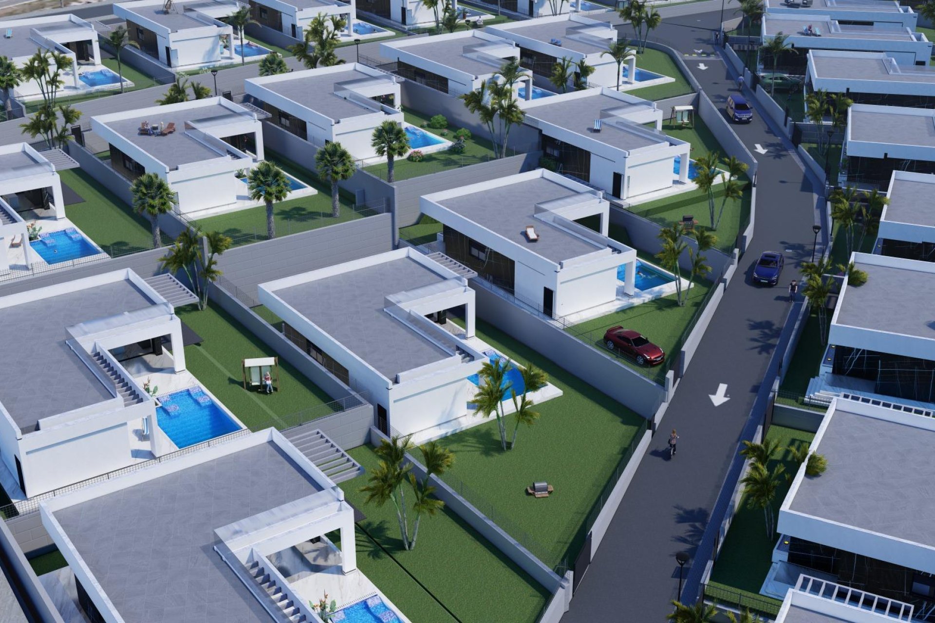 Obra nueva - Villa -
Algorfa - La finca golf
