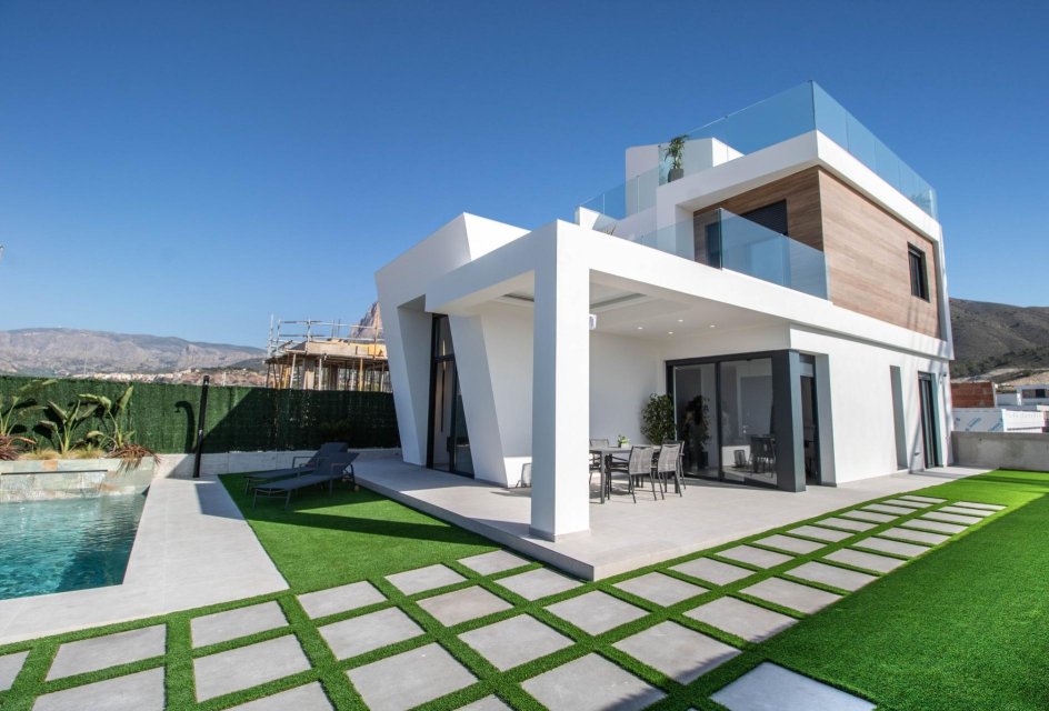 Obra nueva - Villa -
Finestrat - Golf Puig Campana