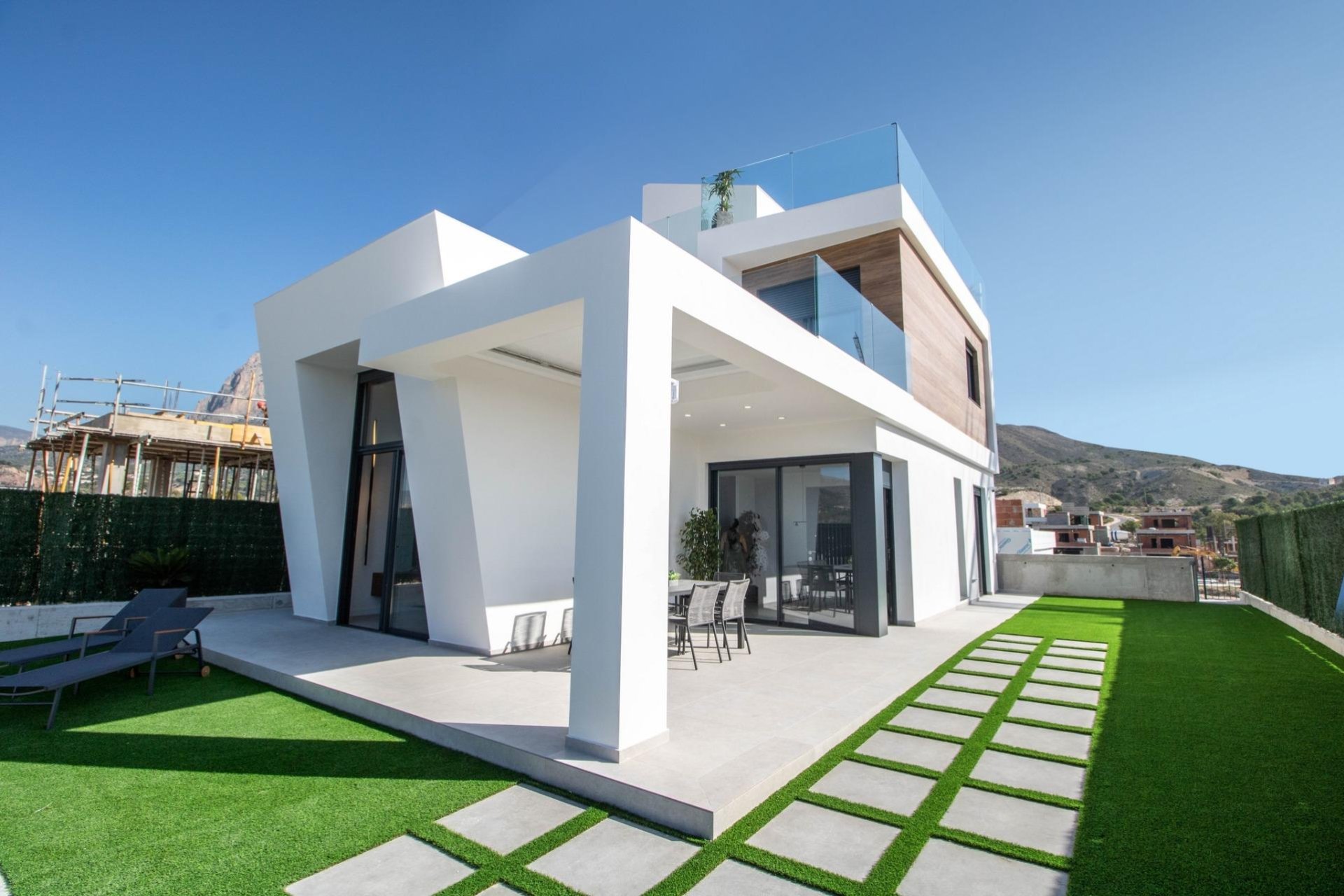Obra nueva - Villa -
Finestrat - Golf Puig Campana