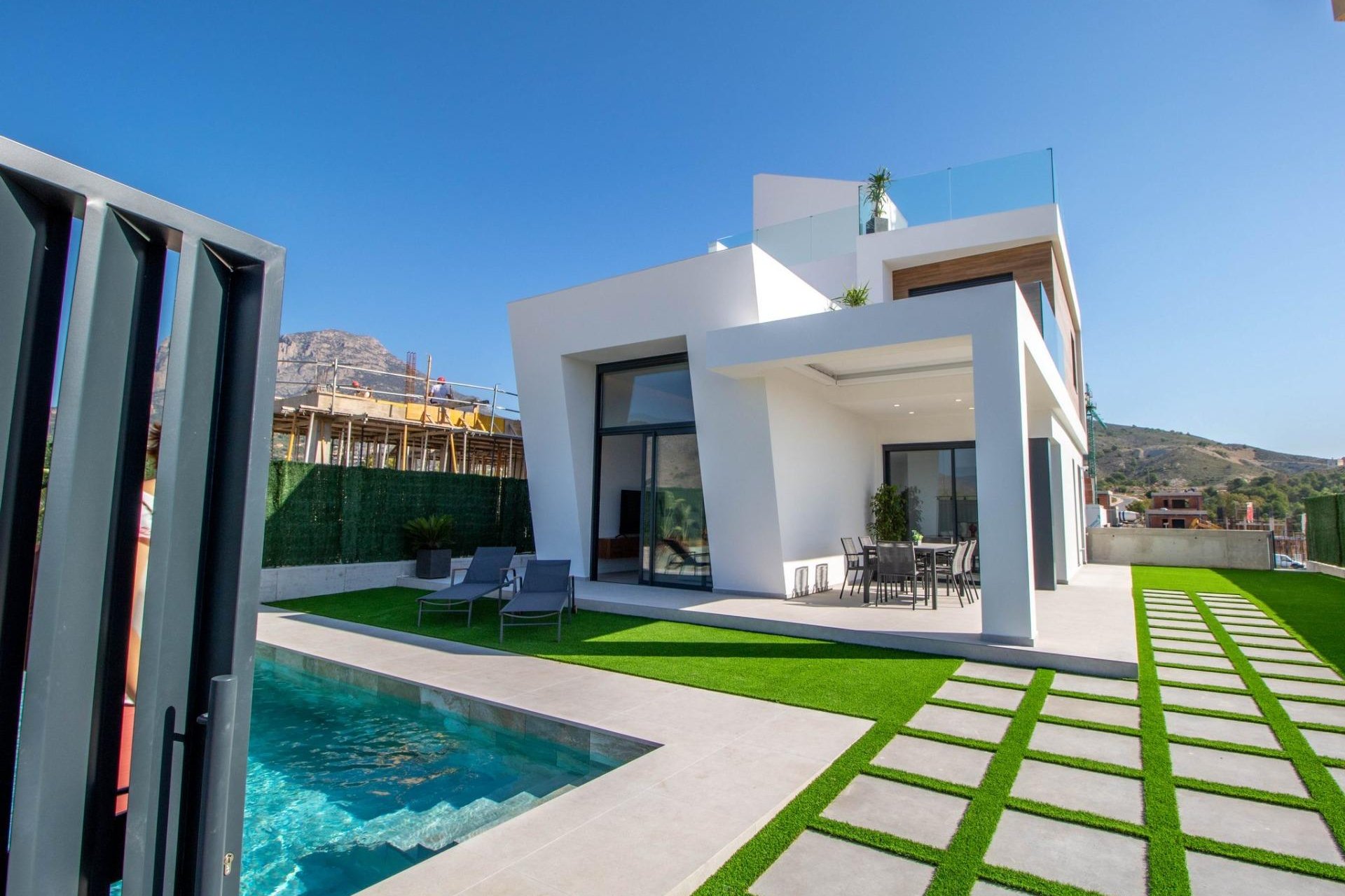 Obra nueva - Villa -
Finestrat - Golf Puig Campana