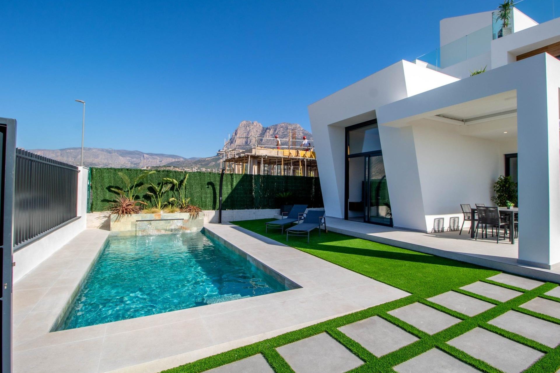 Obra nueva - Villa -
Finestrat - Golf Puig Campana