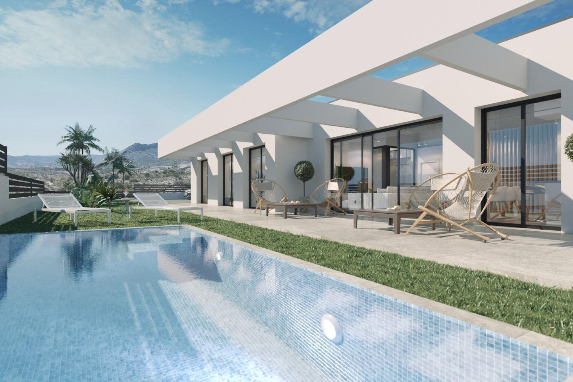 Obra nueva - Villa -
Finestrat - Golf Puig Campana