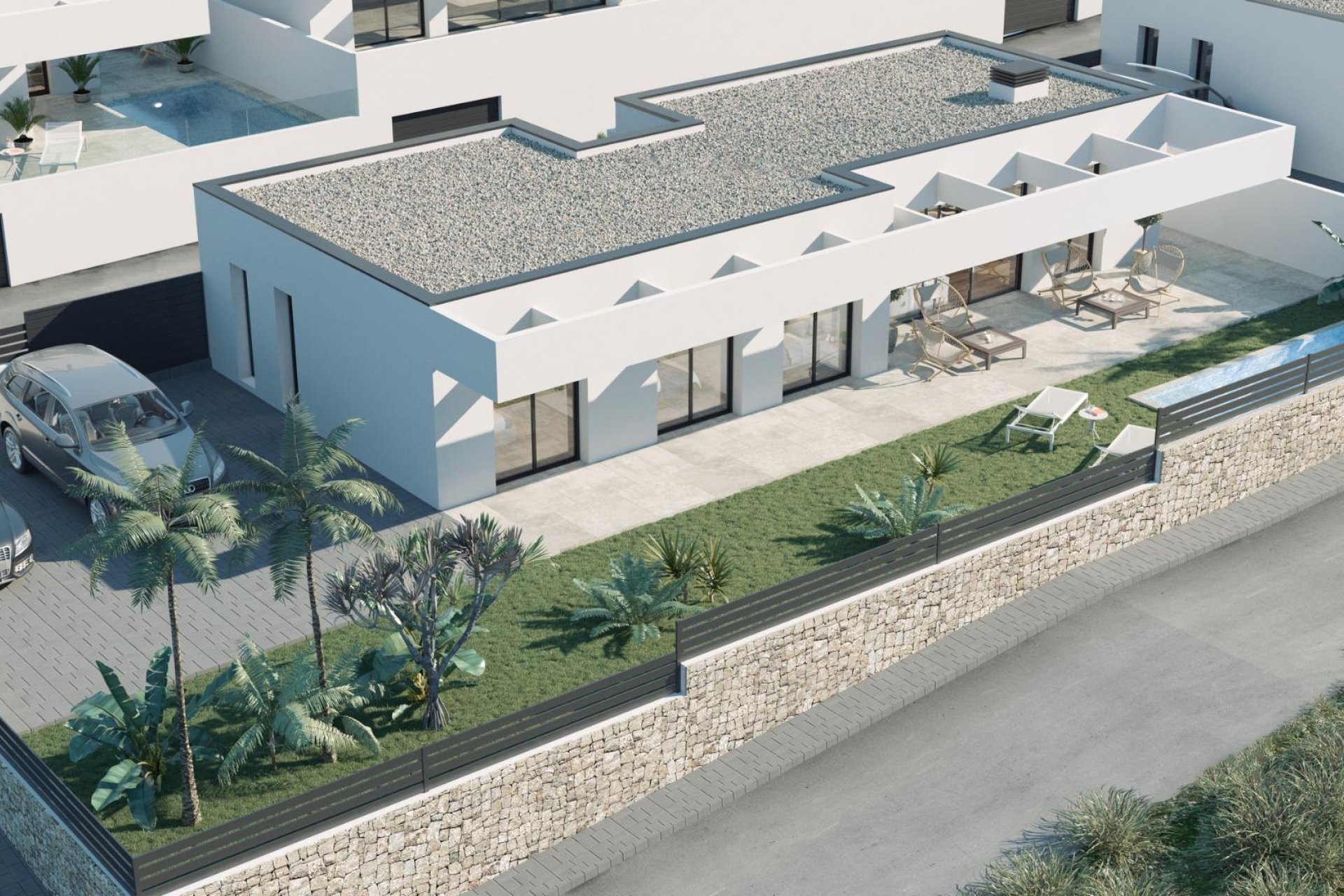 Obra nueva - Villa -
Finestrat - Golf Puig Campana