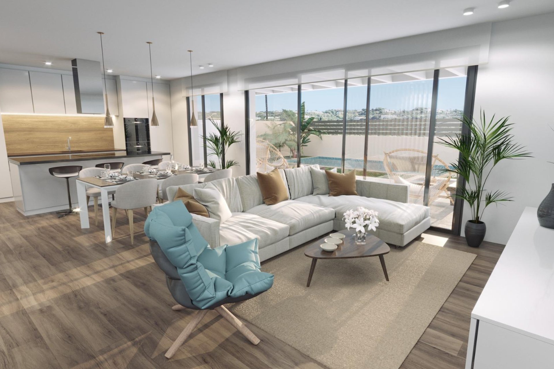 Obra nueva - Villa -
Finestrat - Golf Puig Campana