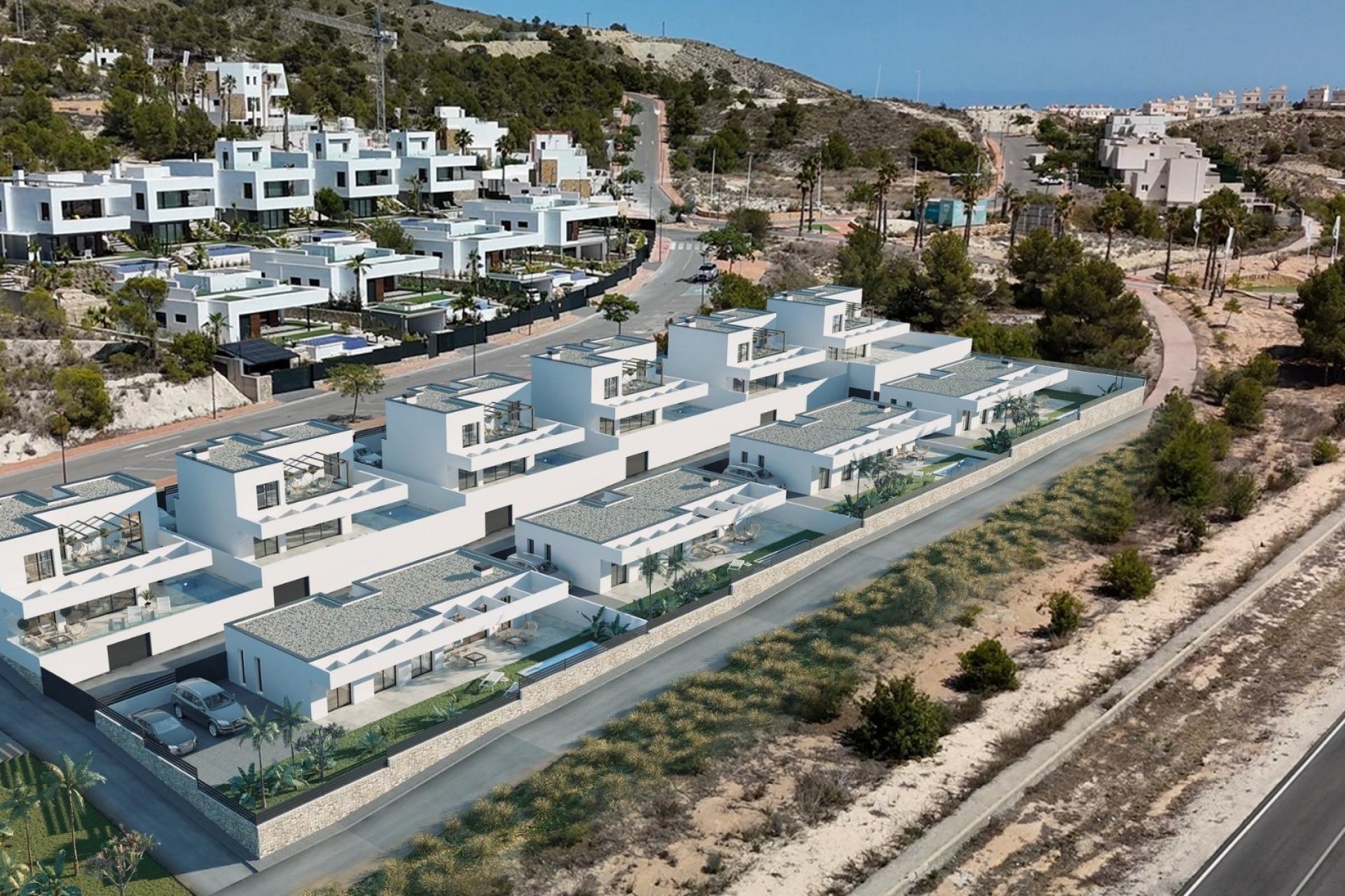 Obra nueva - Villa -
Finestrat - Golf Puig Campana