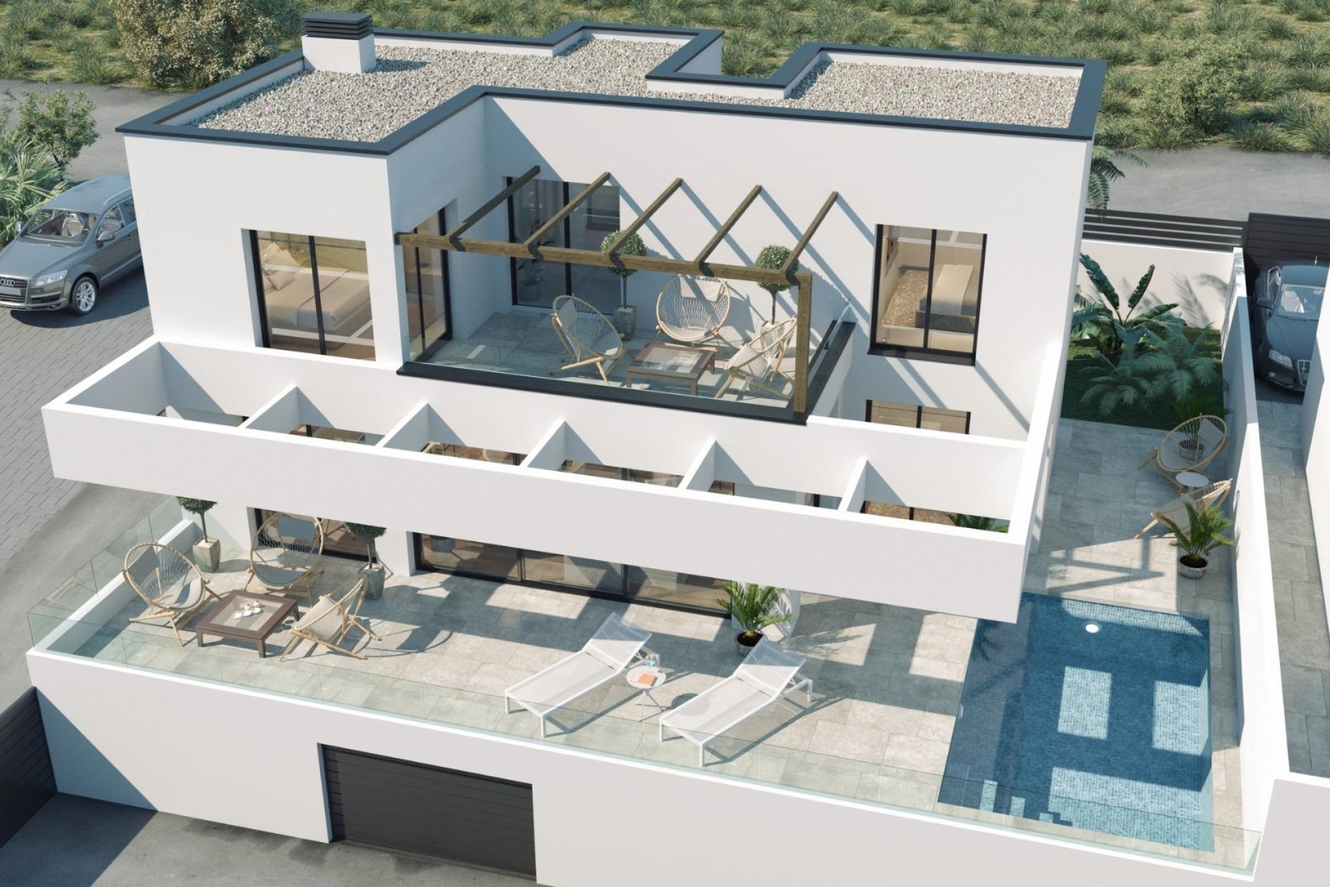 Obra nueva - Villa -
Finestrat - Golf Puig Campana