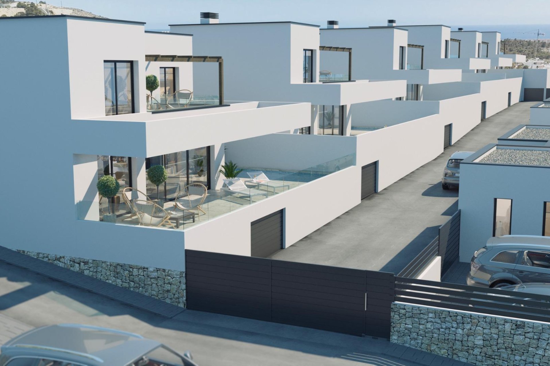 Obra nueva - Villa -
Finestrat - Golf Puig Campana