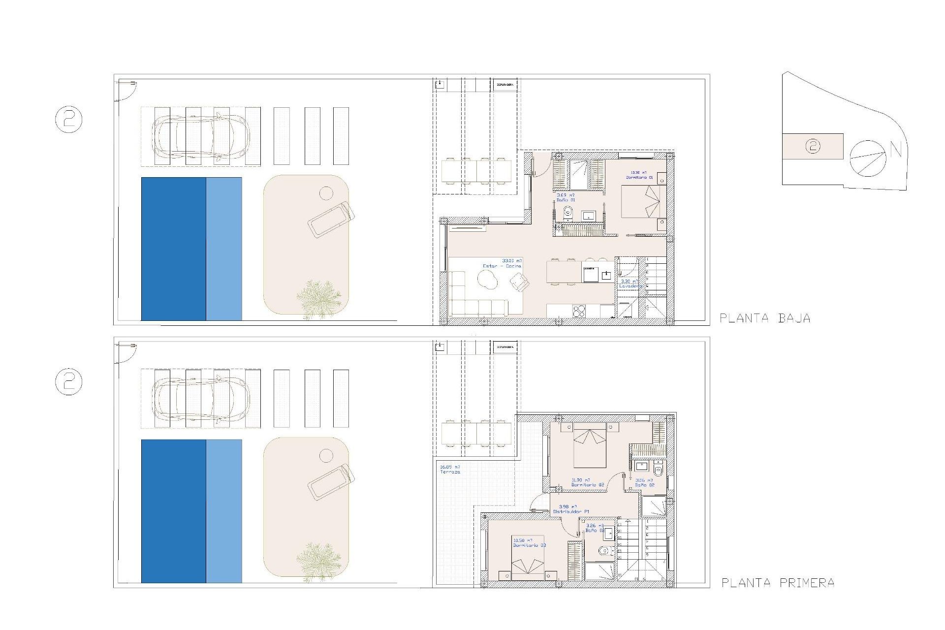 Obra nueva - Villa -
San Pedro del Pinatar - CENTRO